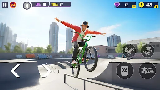 Gameplay screenshot 3 from BMX Playground - Sports game